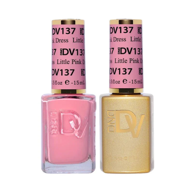 Dnd Diva Duo Gel & Polish - Little Pink Dress 137 - Universal Nail Supplies