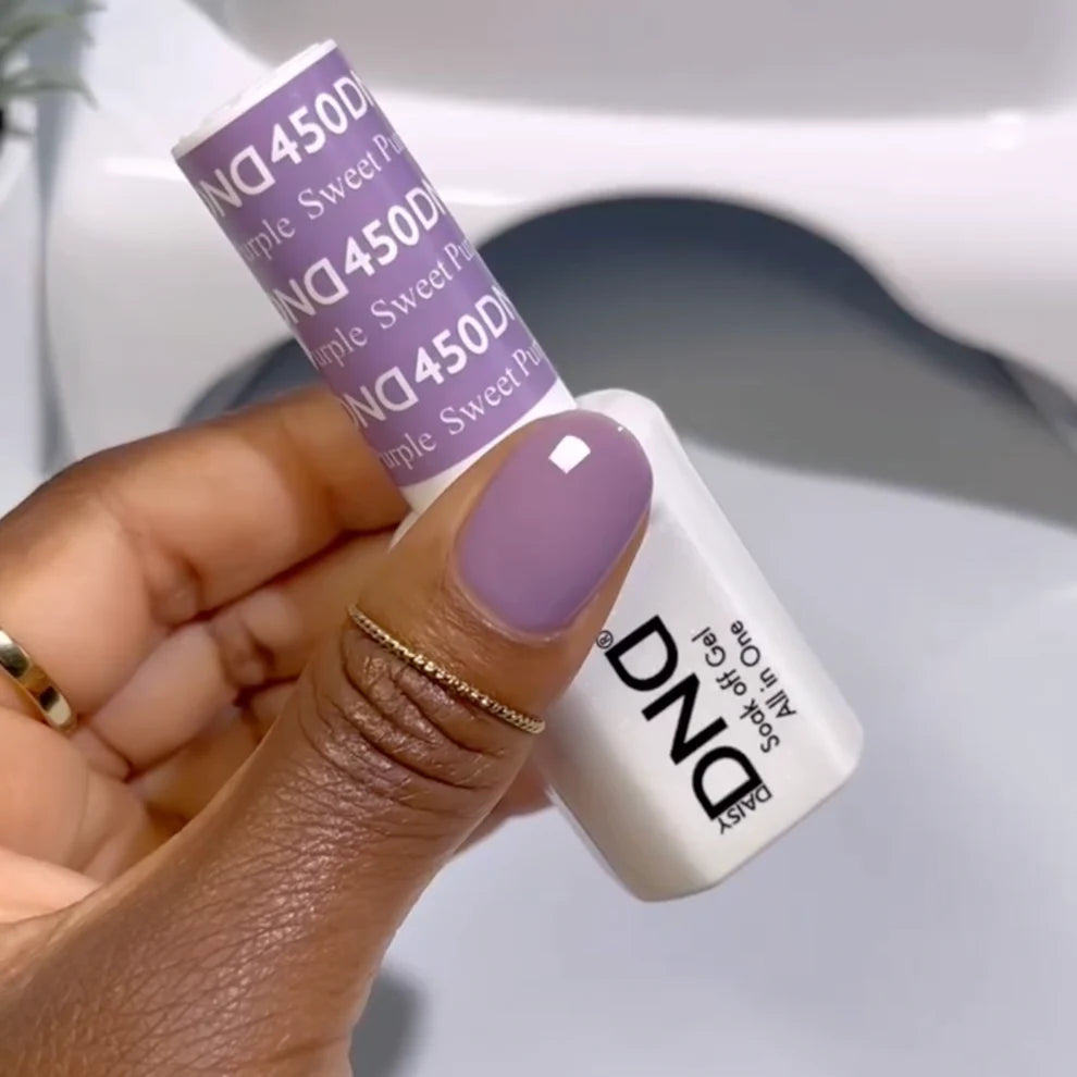 DND Daisy Gel Duo - Sweet Purple #450 - Universal Nail Supplies