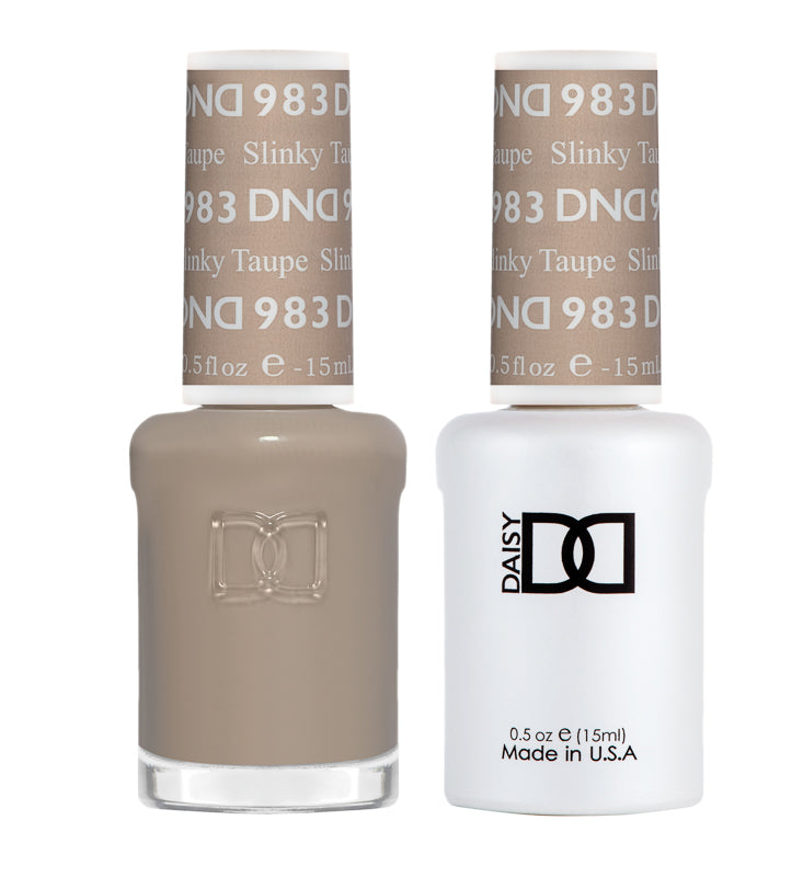 DND Daisy Gel Duo - Slinky Taupe #983 - Universal Nail Supplies