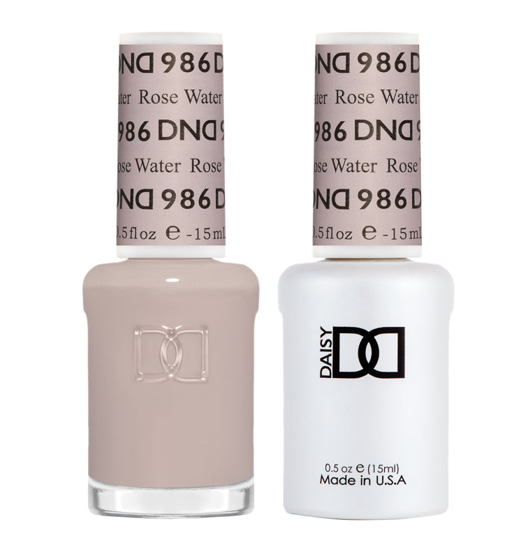 DND Daisy Gel Duo - Rose Water #986 - Universal Nail Supplies