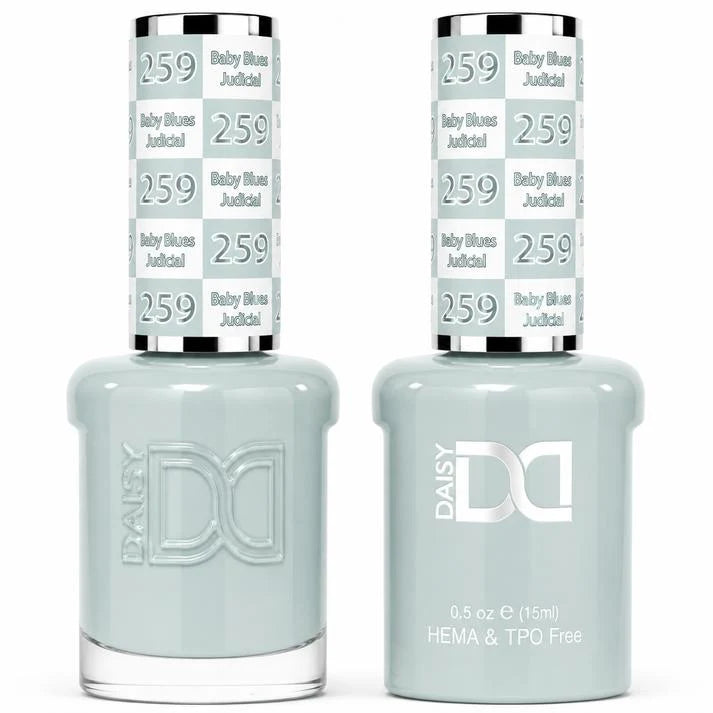 DND HEMA-TPO Free Gel & Lacquer Baby Blues Judicial 259