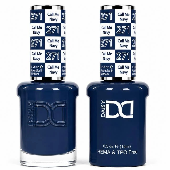 DND HEMA-TPO Free Gel & Lacquer Call Me Navy 271