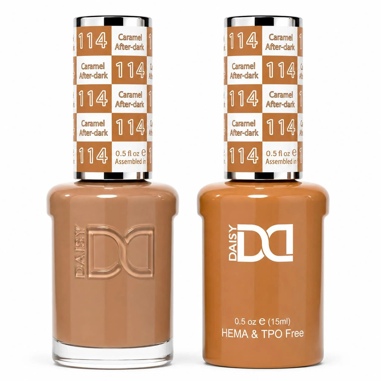 DND HEMA-TPO Free Gel & Lacquer Caramel Afterdark 114