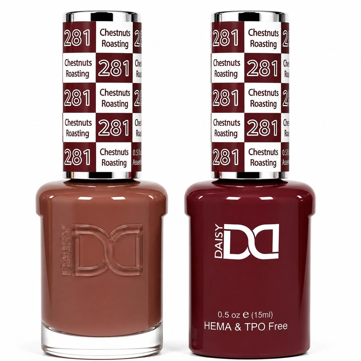 DND HEMA-TPO Free Gel & Lacquer Chestnut's Roasting 281