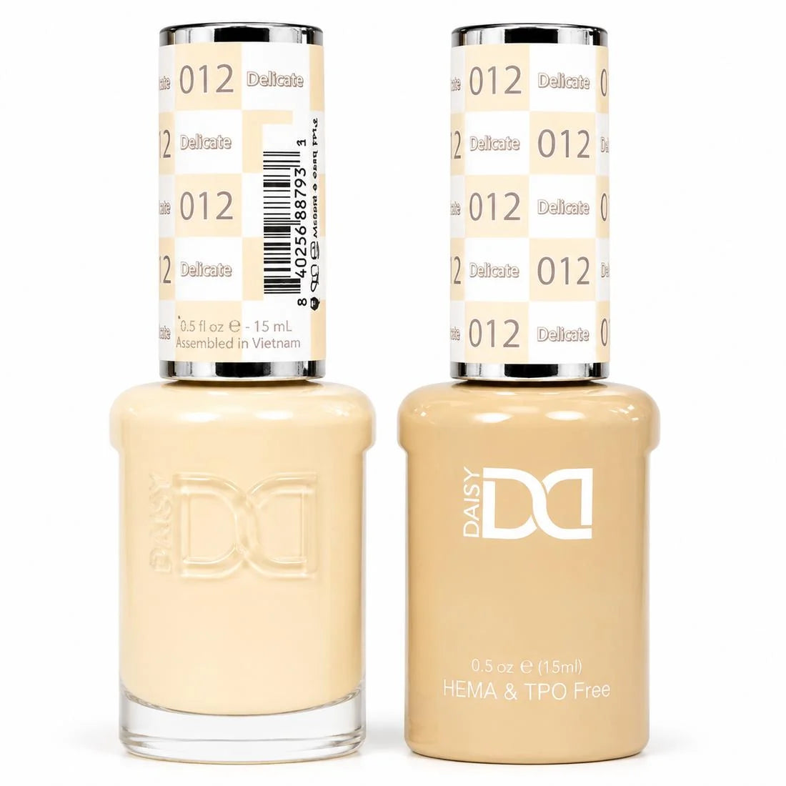 DND HEMA-TPO Free Gel & Lacquer Delicate 012