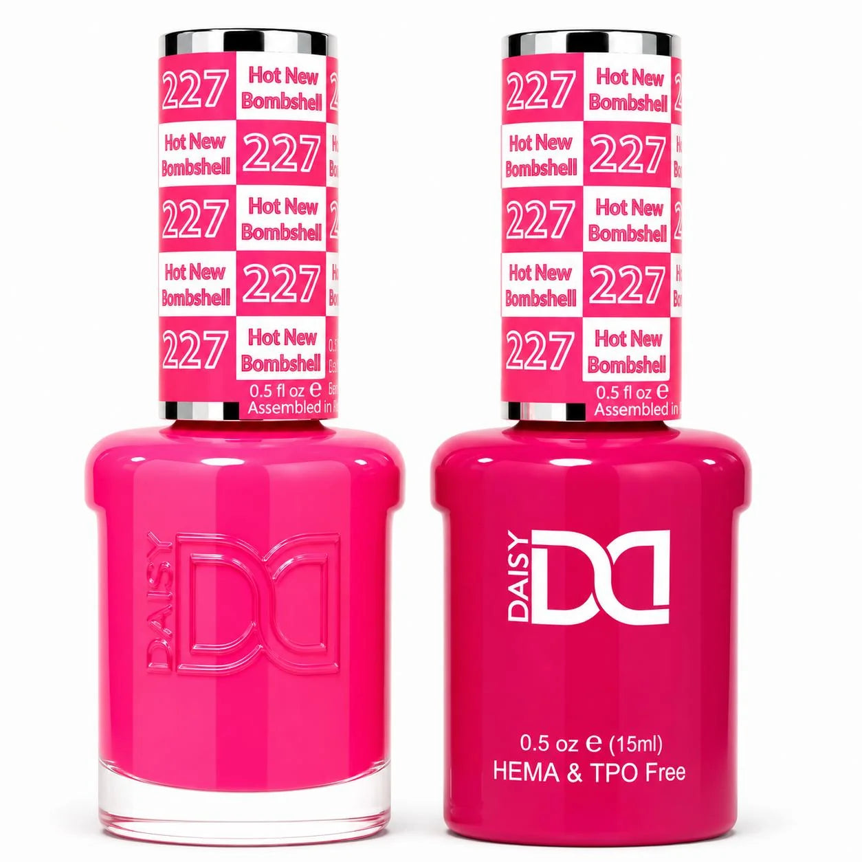 DND HEMA-TPO Free Gel & Lacquer Hot New Bombshell 227
