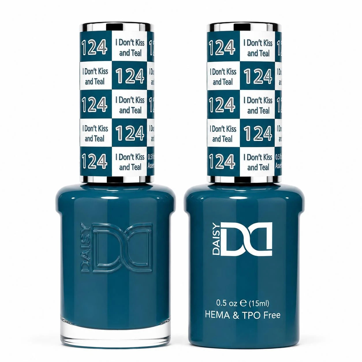DND HEMA-TPO Free Gel & Lacquer Music I Don't Kiss And Teal 124
