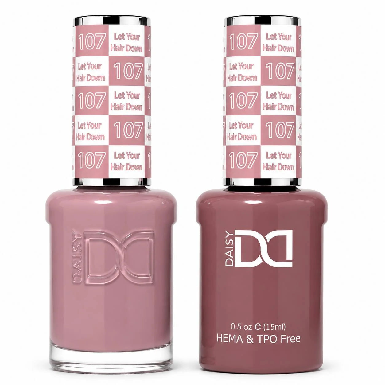 DND HEMA-TPO Free Gel & Lacquer Let Your Hair Down 107