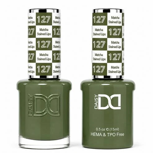 DND HEMA-TPO Free Gel & Lacquer Matcha Stained Lips 127