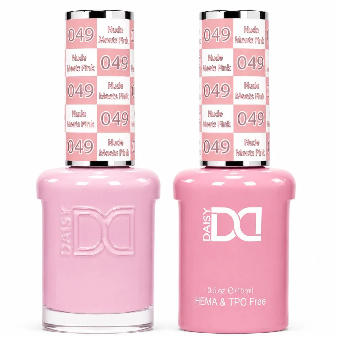 DND HEMA-TPO Free Gel & Lacquer Nude Meets Pink 049