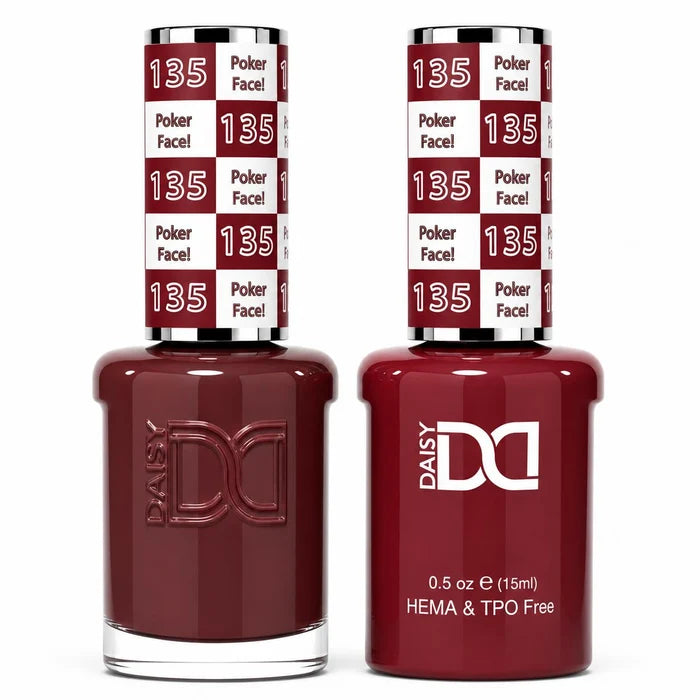 DND HEMA-TPO Free Gel & Lacquer Poker Face! 135