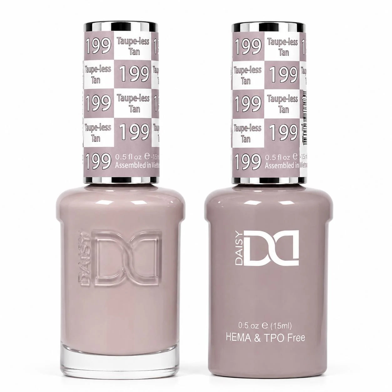DND HEMA-TPO Free Gel & Lacquer Taupe Less Tan 199