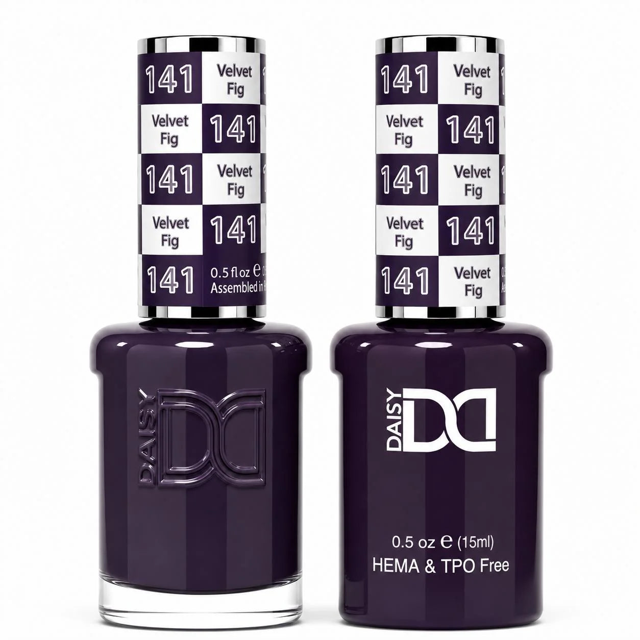 DND HEMA-TPO Free Gel & Lacquer Velvet Fig 141