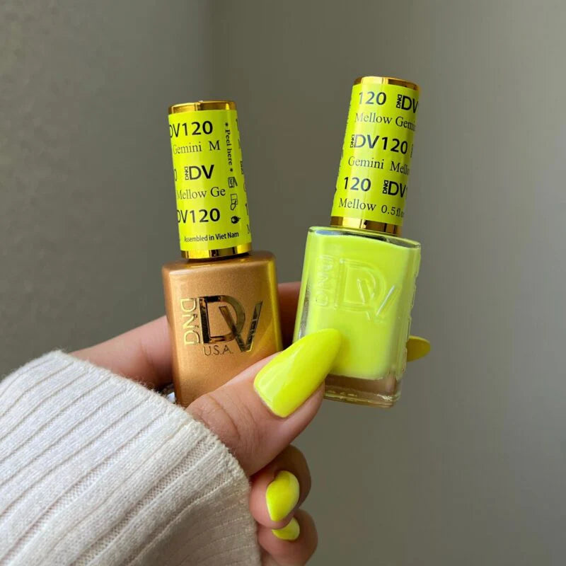 Dnd Diva Duo Gel & Polish - Mellow Gemini 120 - Universal Nail Supplies