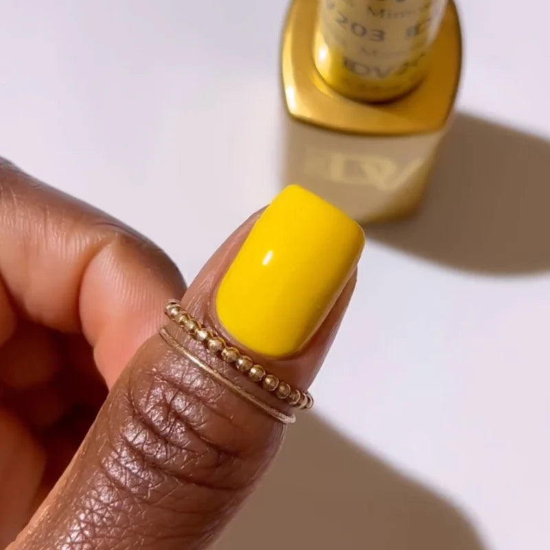 Dnd Diva Duo Gel & Polish - Mimosa 203 - Universal Nail Supplies