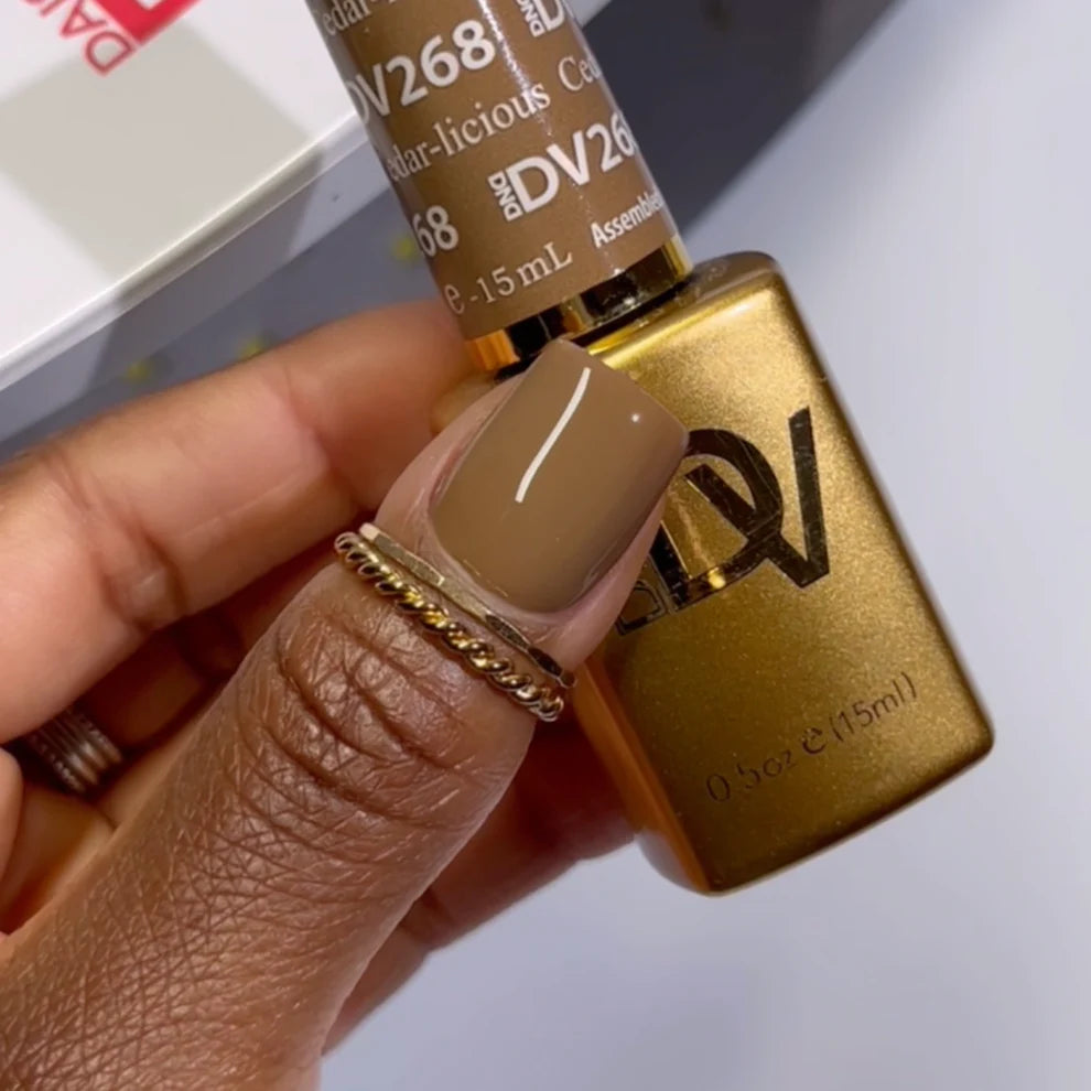 Dnd Diva Duo Gel & Polish - Ceder-Licious 268 - Universal Nail Supplies