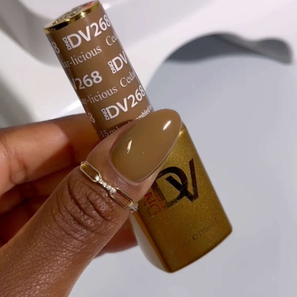 Dnd Diva Duo Gel & Polish - Ceder-Licious 268 - Universal Nail Supplies