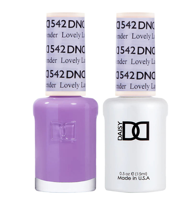 DND Daisy Gel Duo - Lovely Lavender #542 - Universal Nail Supplies
