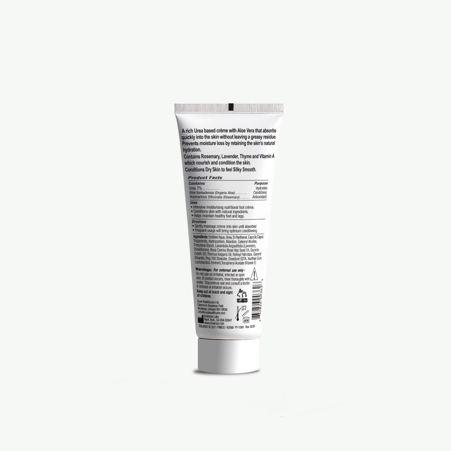 ClearZal® Foot Food Nutritional Cream