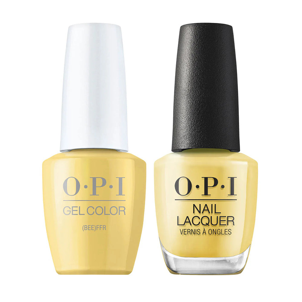 OPI GelColor + Matching Lacquer (Bee)FFR S034 - Universal Nail Supplies