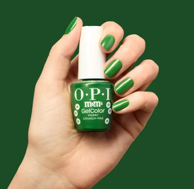 OPI M&M'S Intelli GelColor Merry Crunch-mas GCHPT06 0.5 oz