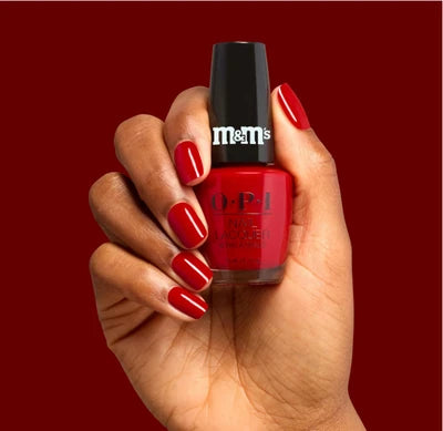 OPI M&M'S Nail Lacquer Melt in Your Mani  HPT02 0.5 oz