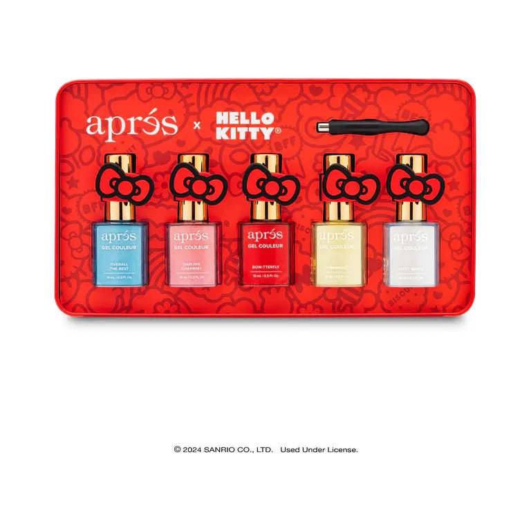 Aprés Hello Kitty® Eye Gel Couleur (Set OF 5) - Universal Nail Supplies