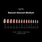 Aprés Gel-X Kuromi™ Natural Almond Medium Bow Cut Out Box Of Tips (280PCS, 14 SIZES) - Universal Nail Supplies