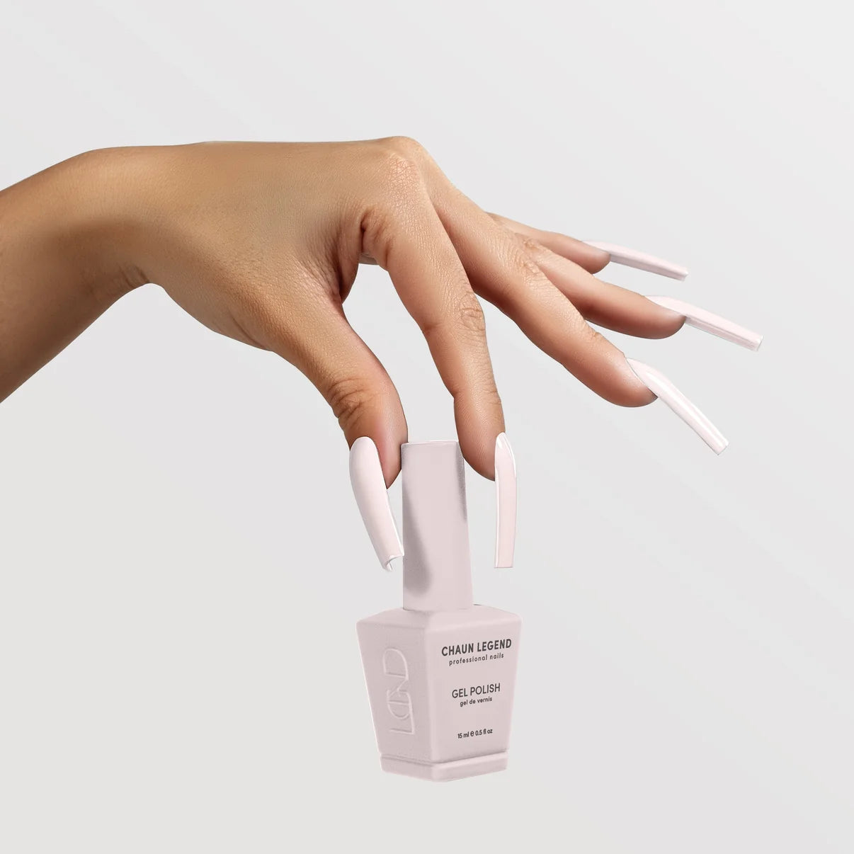 Chaun Legend Gel Nail Polish Palest Pink LG5033