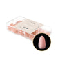 Aprés Gel-X - Neutrals Margot Natural Almond Short Box of Tips 150pcs -11 Sizes - Universal Nail Supplies