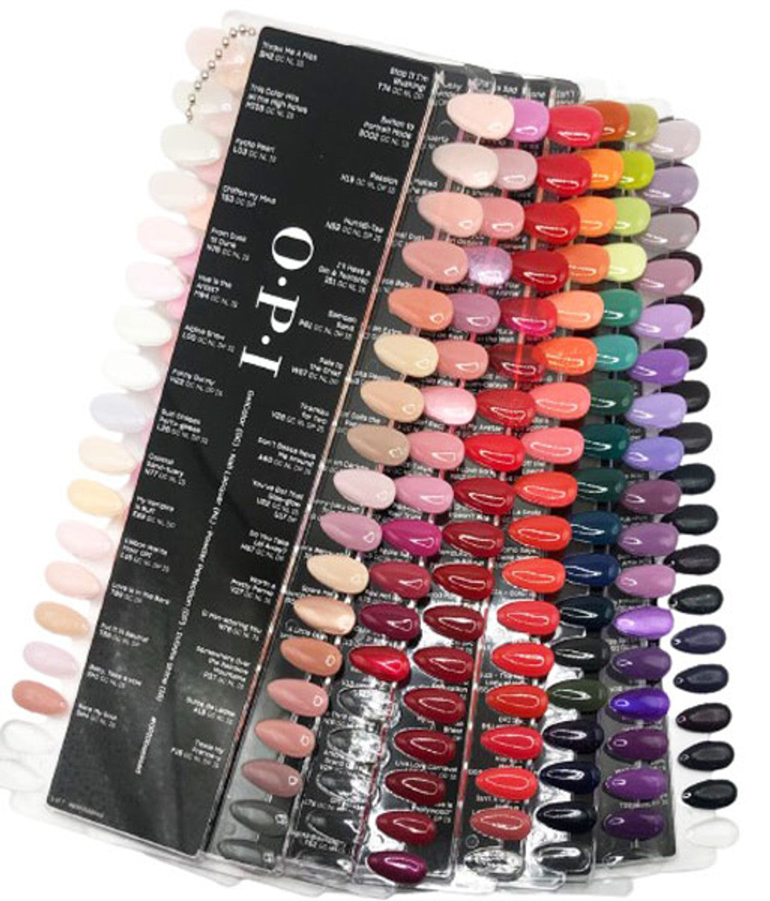 OPI Color Chart Color Is The Answer - 241 Shades, 7 Panel Display
