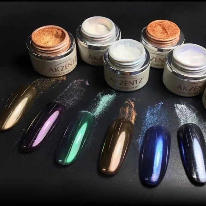 Akzéntz Gel Play® Pearlescent Powder Amethyst 1g