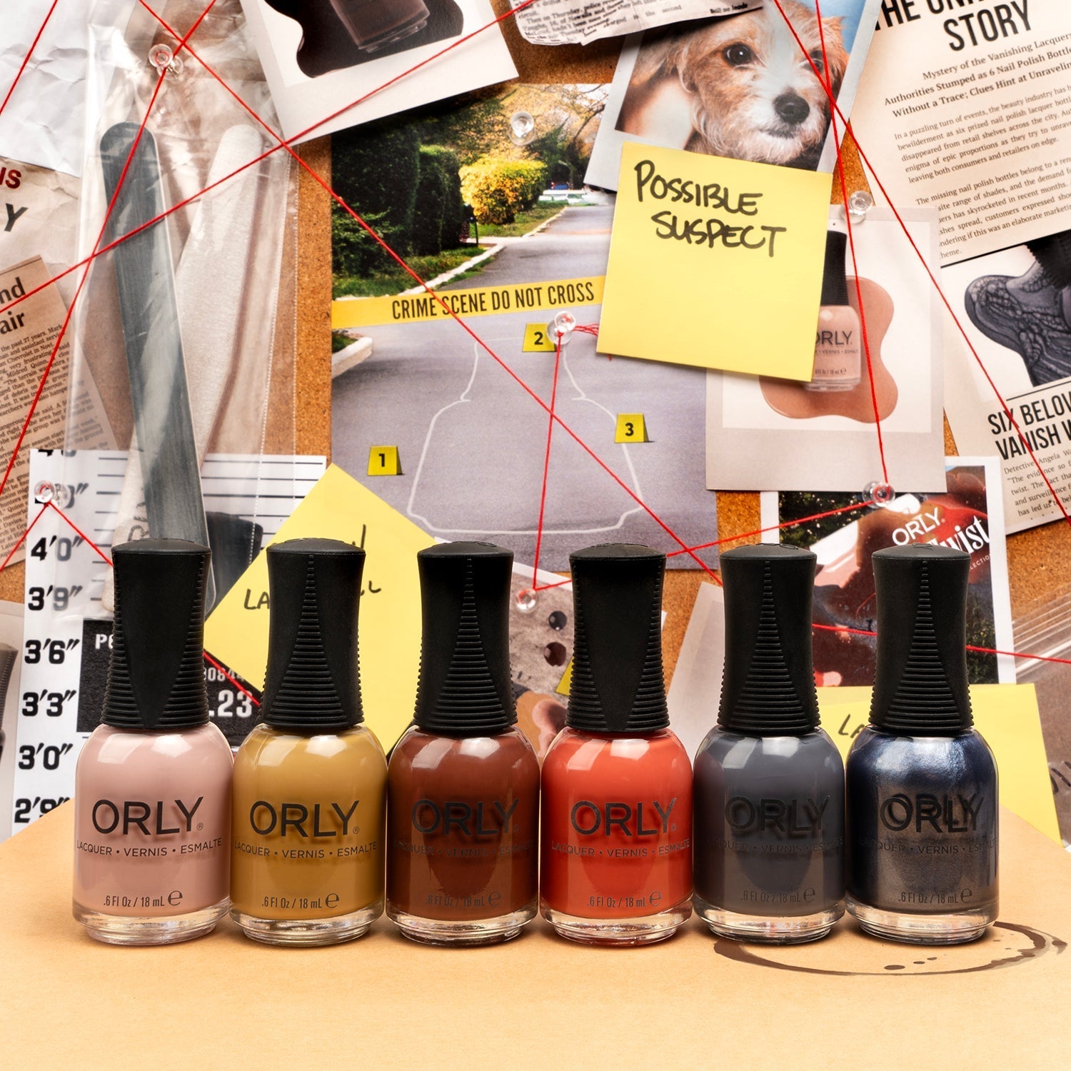 Orly Nail Polish - Plot Twist 6PIX Set Fall 2023 - Universal Nail Supplies