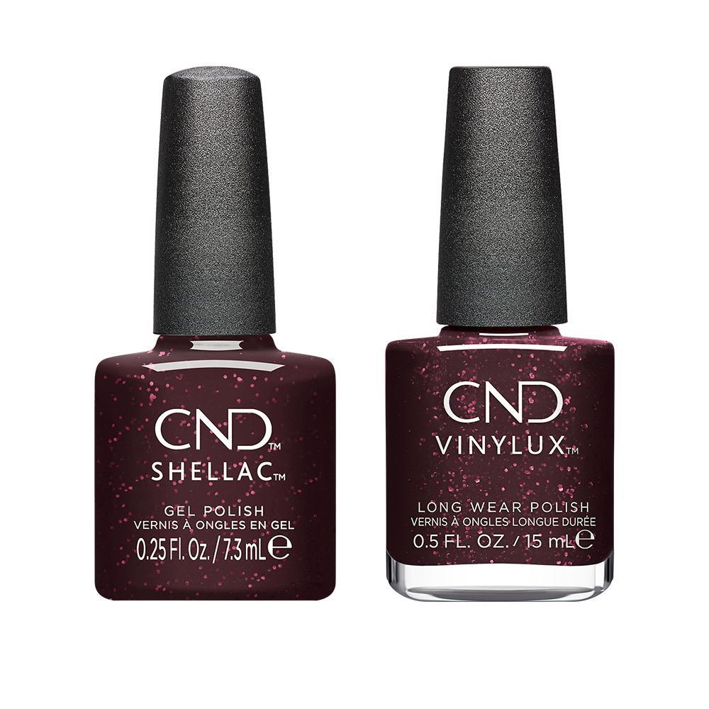 CND Creative Nail Design Vinylux + Shellac Poison Plum - Universal Nail Supplies