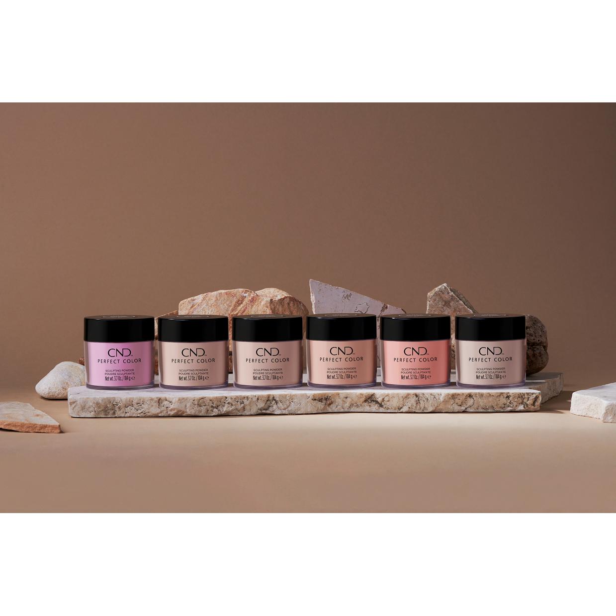 CND Perfect Color Powder - Light Peachy Pink 3.7 oz - Universal Nail Supplies