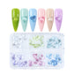 Heart Nail Art Resin Jewelry Transparent Crystals Rhinestones 1 Box - Universal Nail Supplies