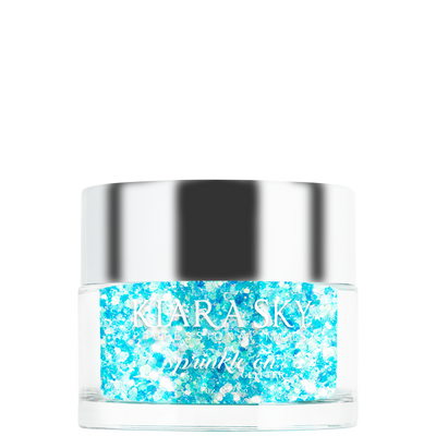 Kiara Sky 3D Sprinkle On Glitter - I See Blue SP227 - Universal Nail Supplies
