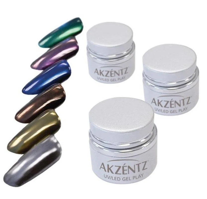 Akzéntz Gel Play® Pearlescent Powder Gold 1g