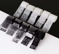 UNS Black White Lace Transfer Foil With Nail Art Glue