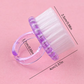 UNS Mini Nail Cleaning Brushe Plastic Handle Grip Cleaner