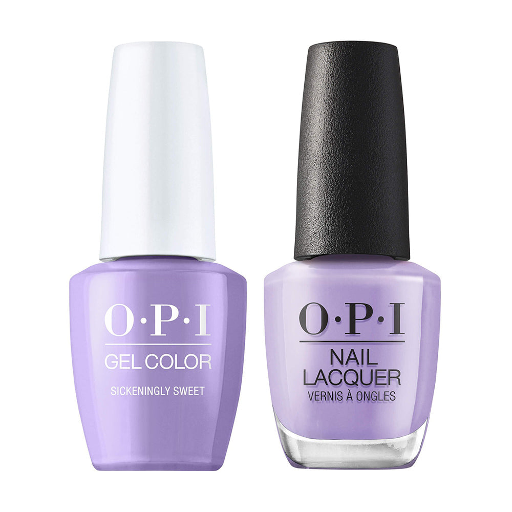 OPI GelColor + Matching Lacquer Sickeningly Sweet Q12 - Universal Nail Supplies
