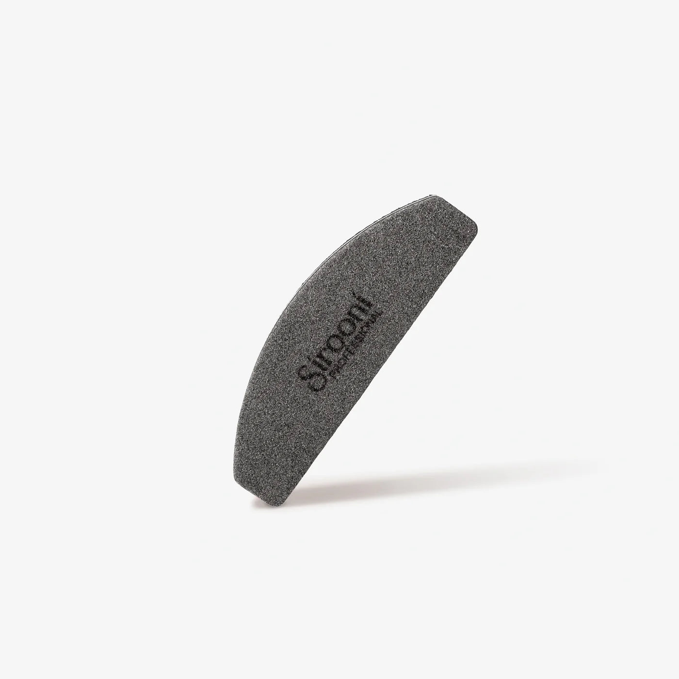 Sirooni Nail Buffer Half Moon Mini - 100/180 Grit, Pack of 20, Black - Universal Nail Supplies