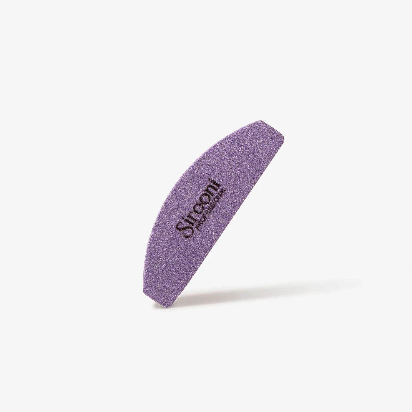 Sirooni Nail Buffer Half Moon Mini - 100/180 Grit, Pack of 20, Purple - Universal Nail Supplies