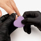 Sirooni Nail Buffer Heart – 100/180 Grit, 50PCS Purple