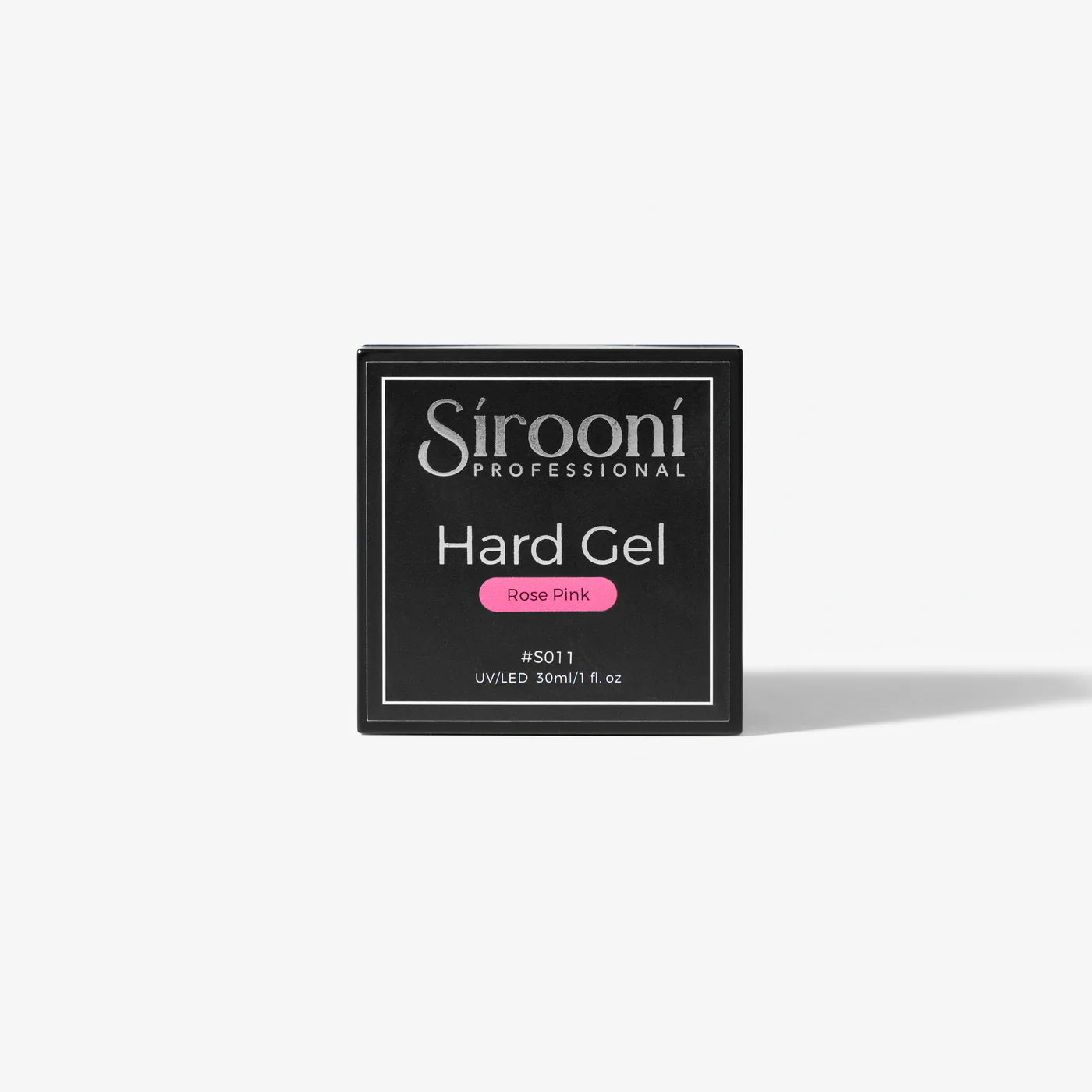 Sirooni Hard Gel - Rose Pink 30ml - Universal Nail Supplies