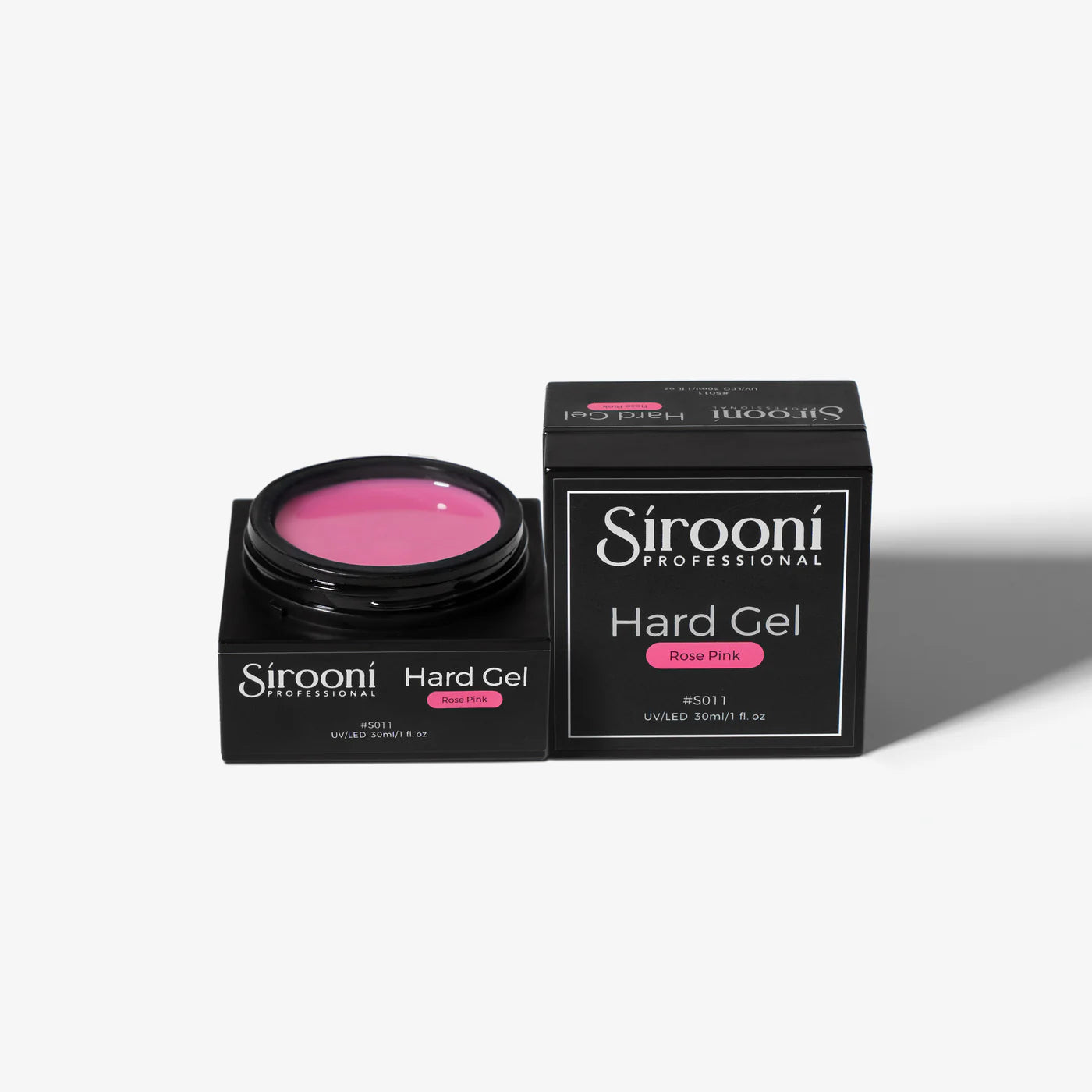 Sirooni Hard Gel - Rose Pink 30ml - Universal Nail Supplies