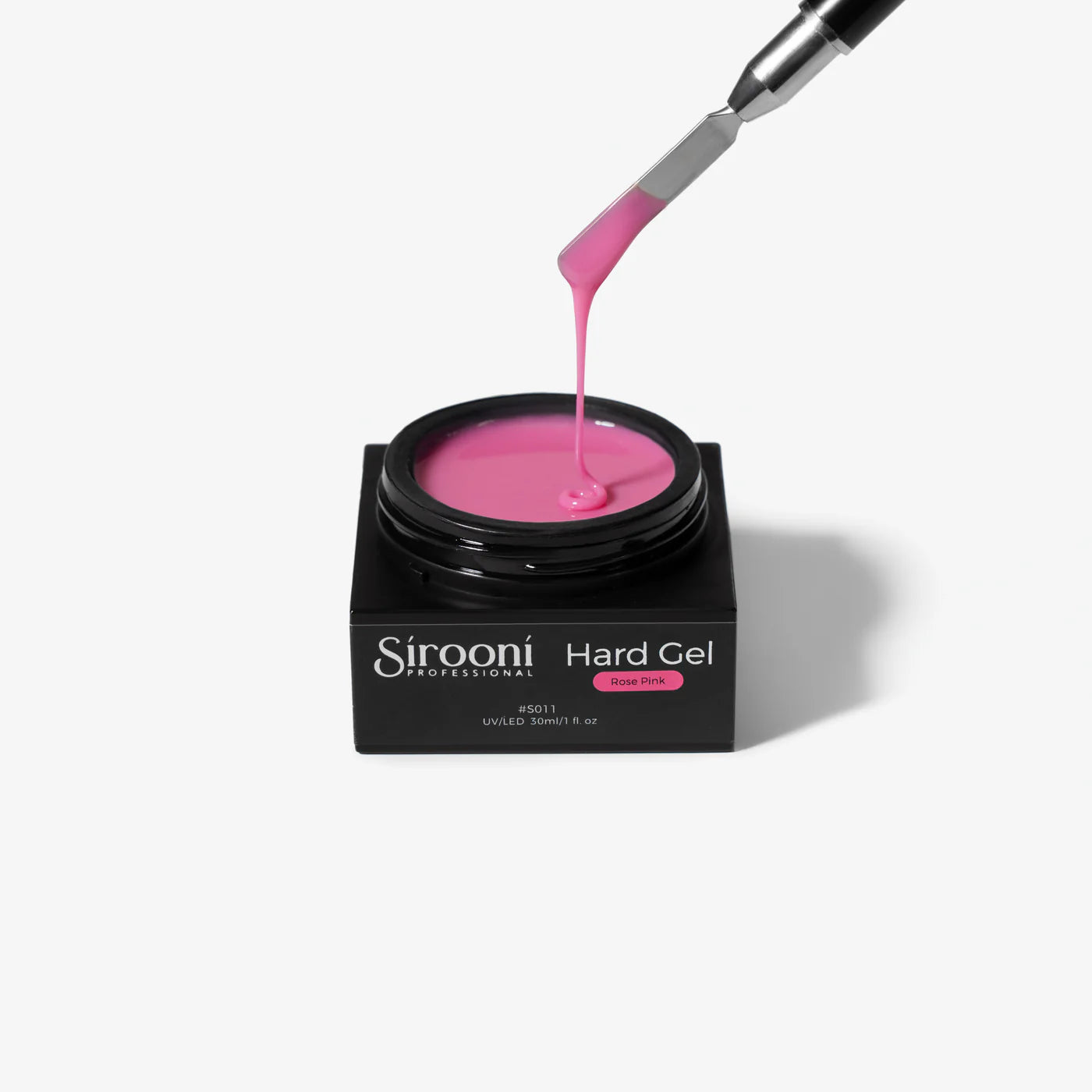 Sirooni Hard Gel - Rose Pink 30ml - Universal Nail Supplies