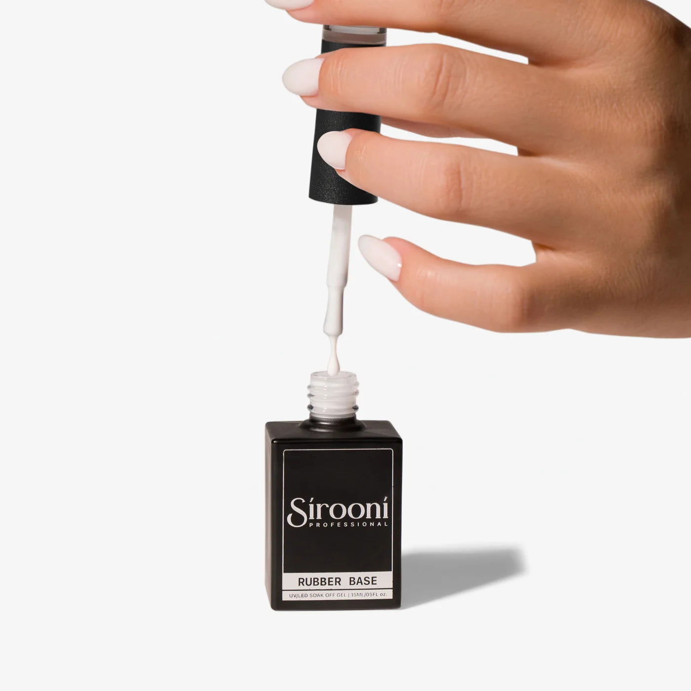 Sirooni Rubber Base White Milky 0.5oz 15ml