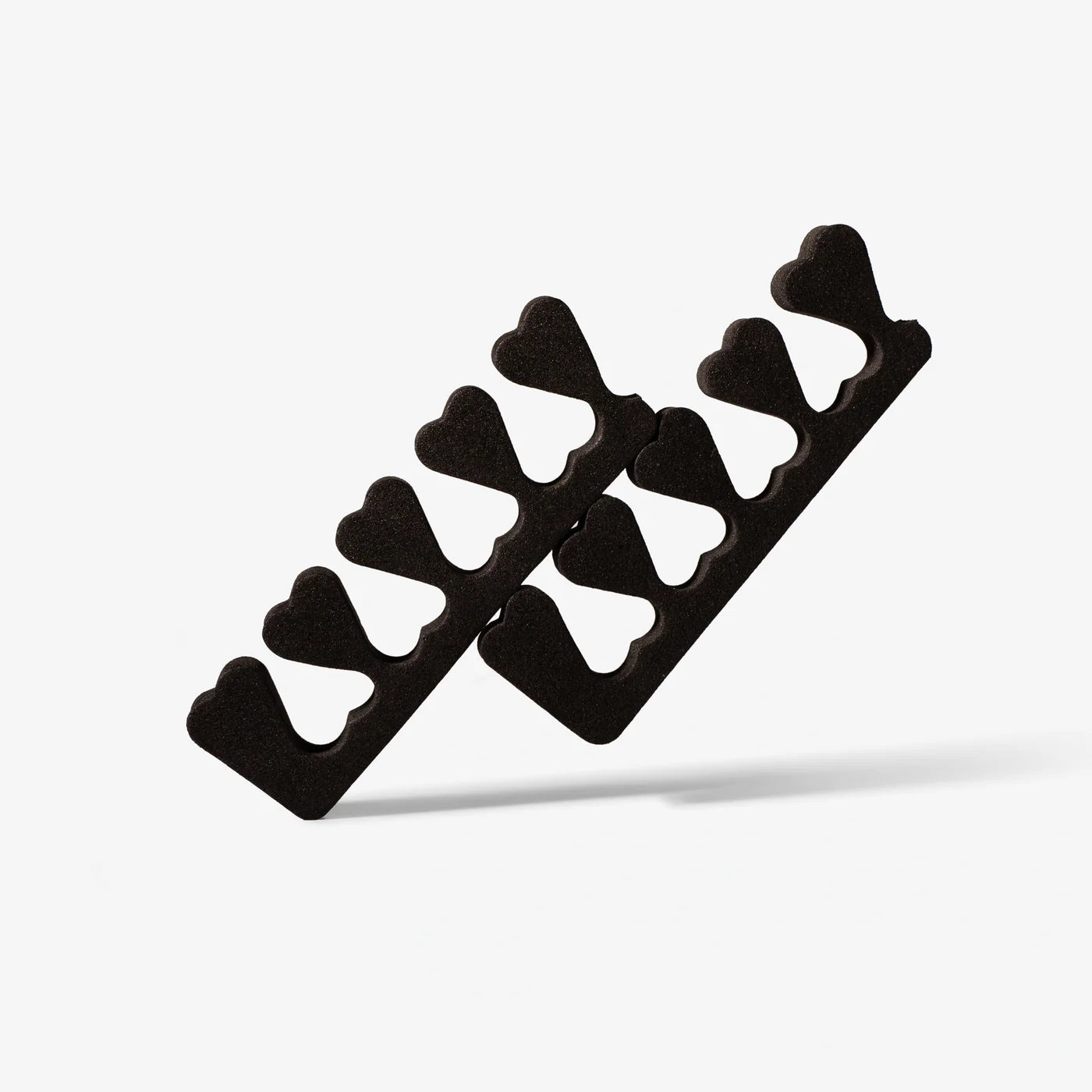 Sirooni Toe Separator 4-Hole - 100PCS  Pack - Black - Universal Nail Supplies