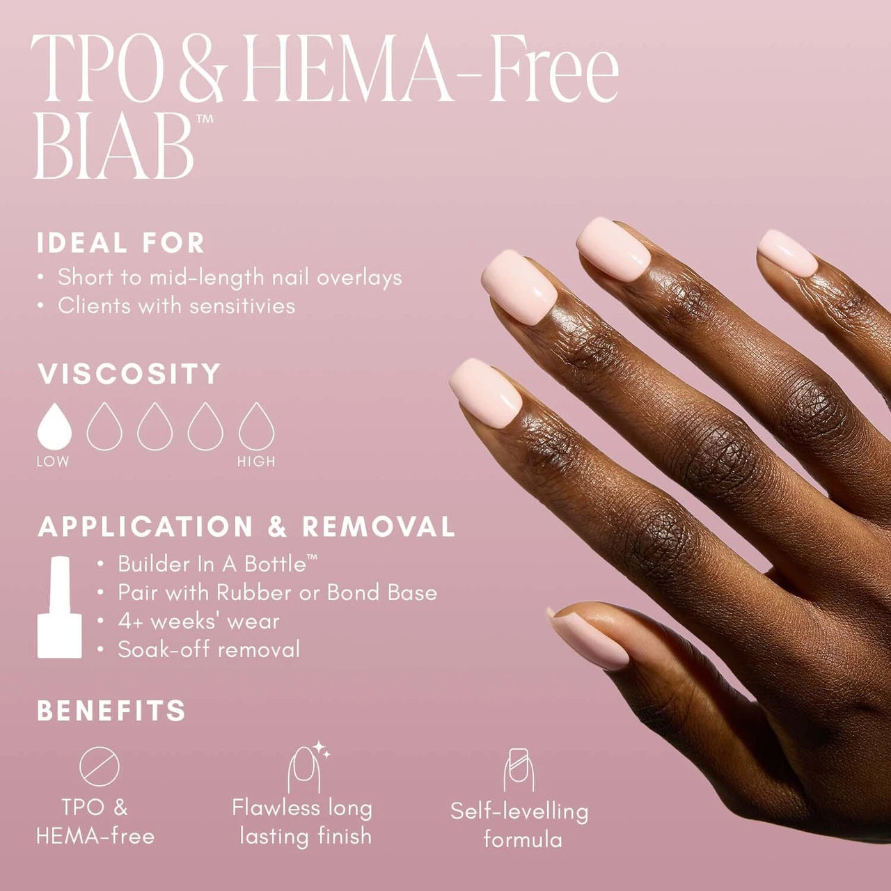 The GelBottle Hard Gel BIAB™ TPO & Hema-Free Fancy